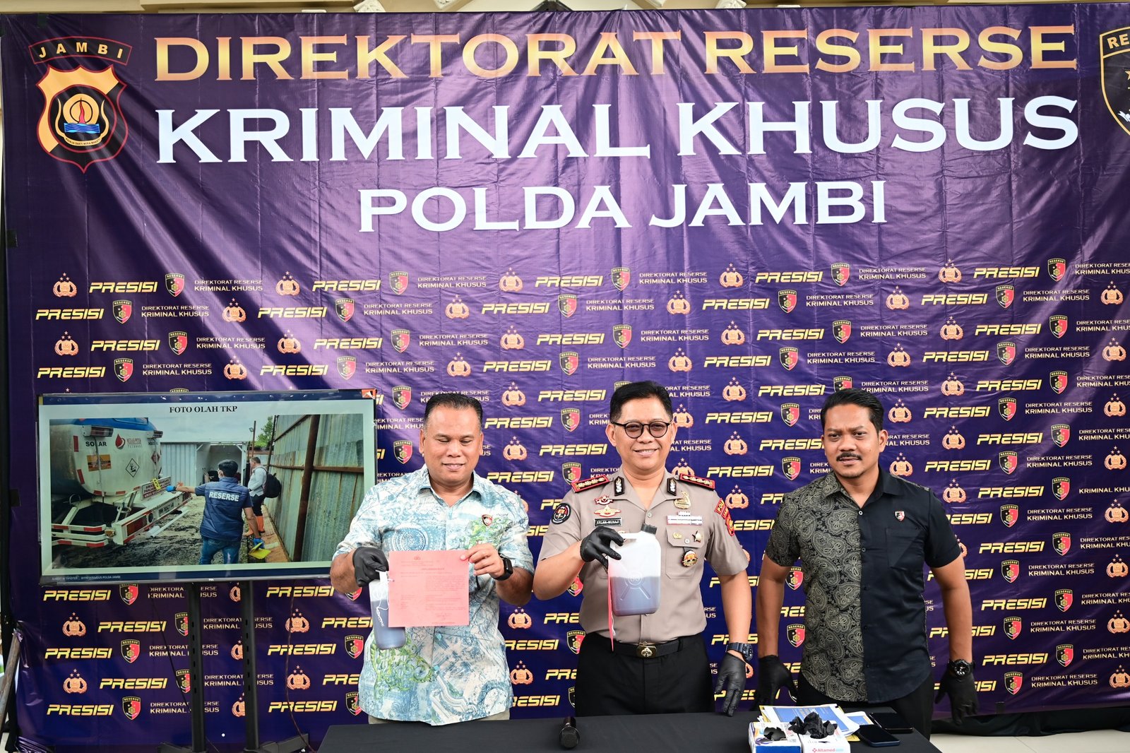 Usai Bos PT ASR Jadi Tersangka, Polda Jambi Kejar Pemasok dan Tujuan 6.163 Liter Solar Ilegal